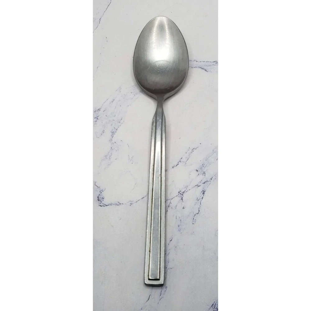 Sonnet Japan Soup Dessert Spoon Glossy Stainless Steel Flatware Discontinued
